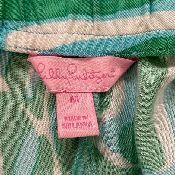 Lilly Pulitzer Cambridge Palazzo Finders Keepers Pants | Size Medium - Picture 5 of 8
